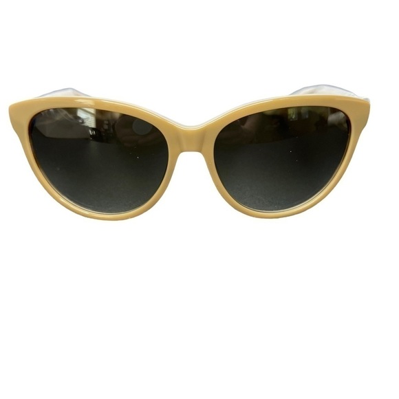 Isaac Mizrahi New York IM 30201 Khaki Full Rim Cat Eye Acetate Sunglasses main image 4